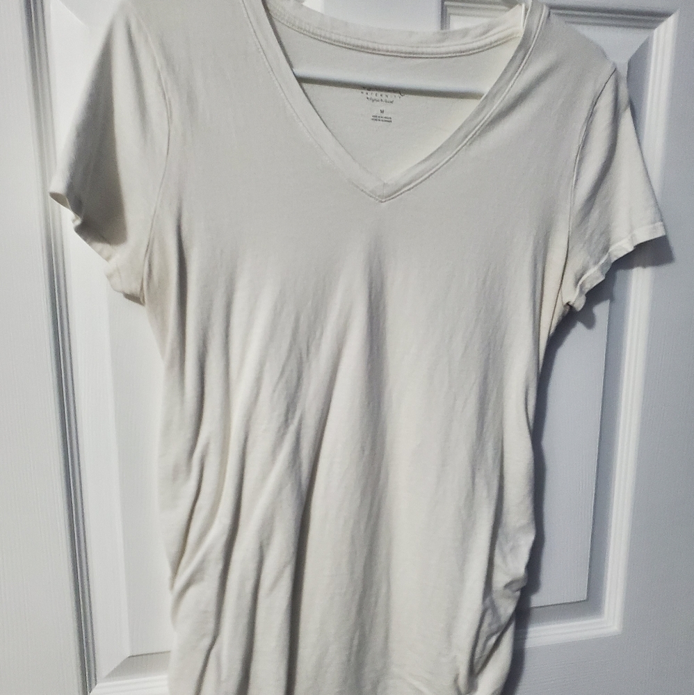 White Isabel maternity shirt